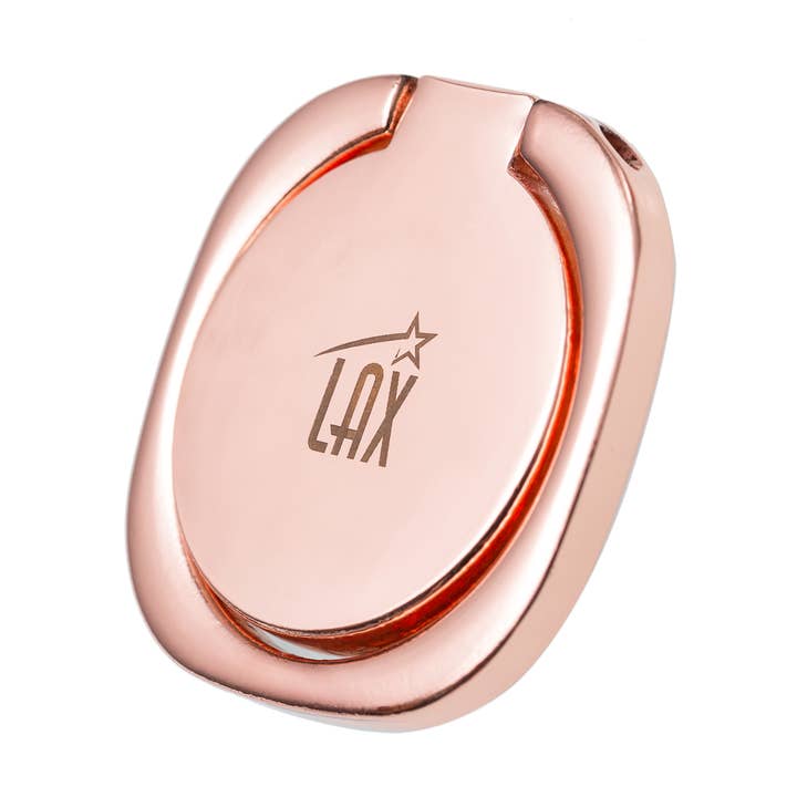 LAX Gadgets - Vente Support pour téléphone/tablette - Support de téléphone LAX Ring Pro - Or rose avec emballage de vente0
