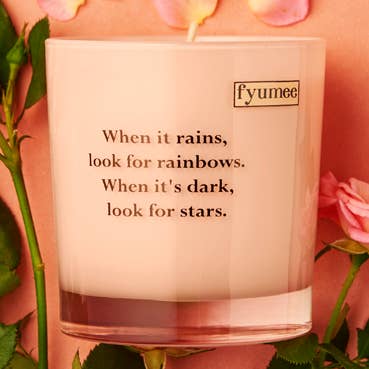 Optimisme, Rosenduftende Luksus Sojalysetranslys for engroshandel hos Fyumee