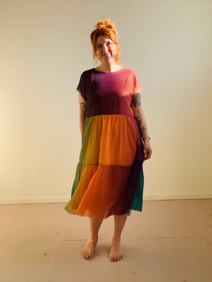 Altar - Wholesale Dress - Women's - Prism Dress in Sunset7