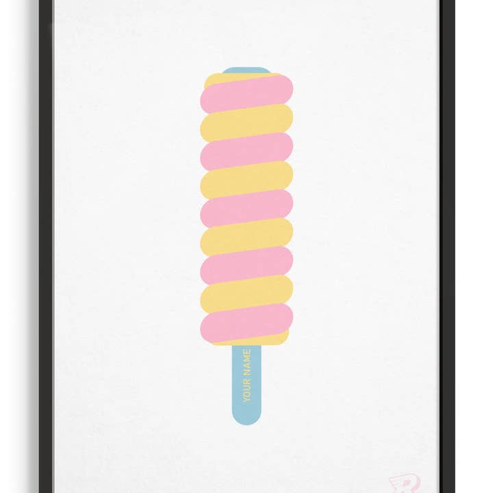 Rocket Jack - Wholesale Art Print - Twister ice lolly