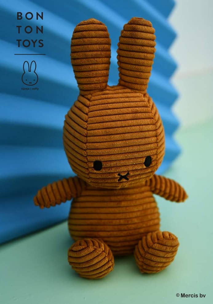 S-c Brands Distribution – wholesale Stuffed/plush toy – Kids & baby – Bon Ton Toys Miffy Corduroy ECO Cinnamon 23cm3