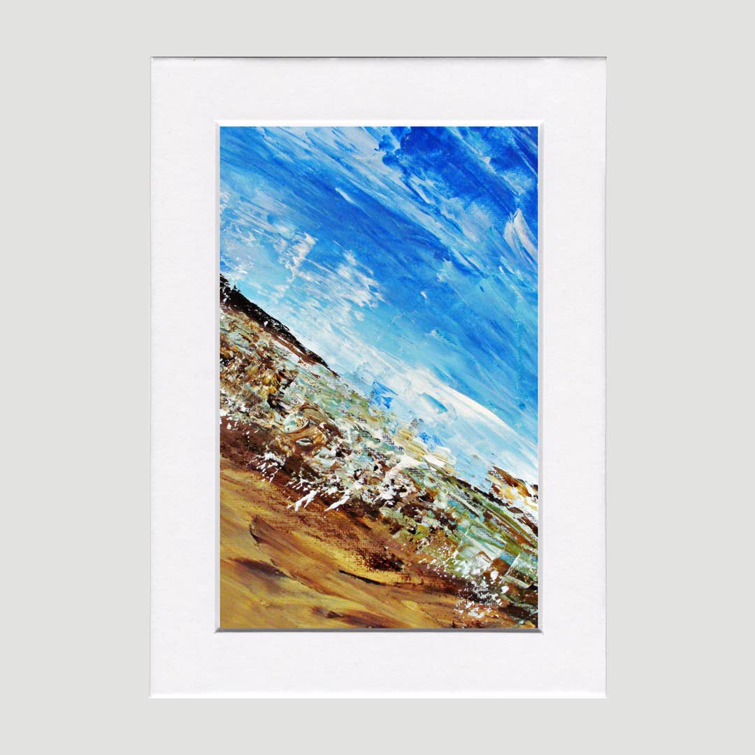 Fine Art For Small Spaces - Wholesale Art Print - Lakewaves 2 Waterscape Landscape Nature Art Mini Print1