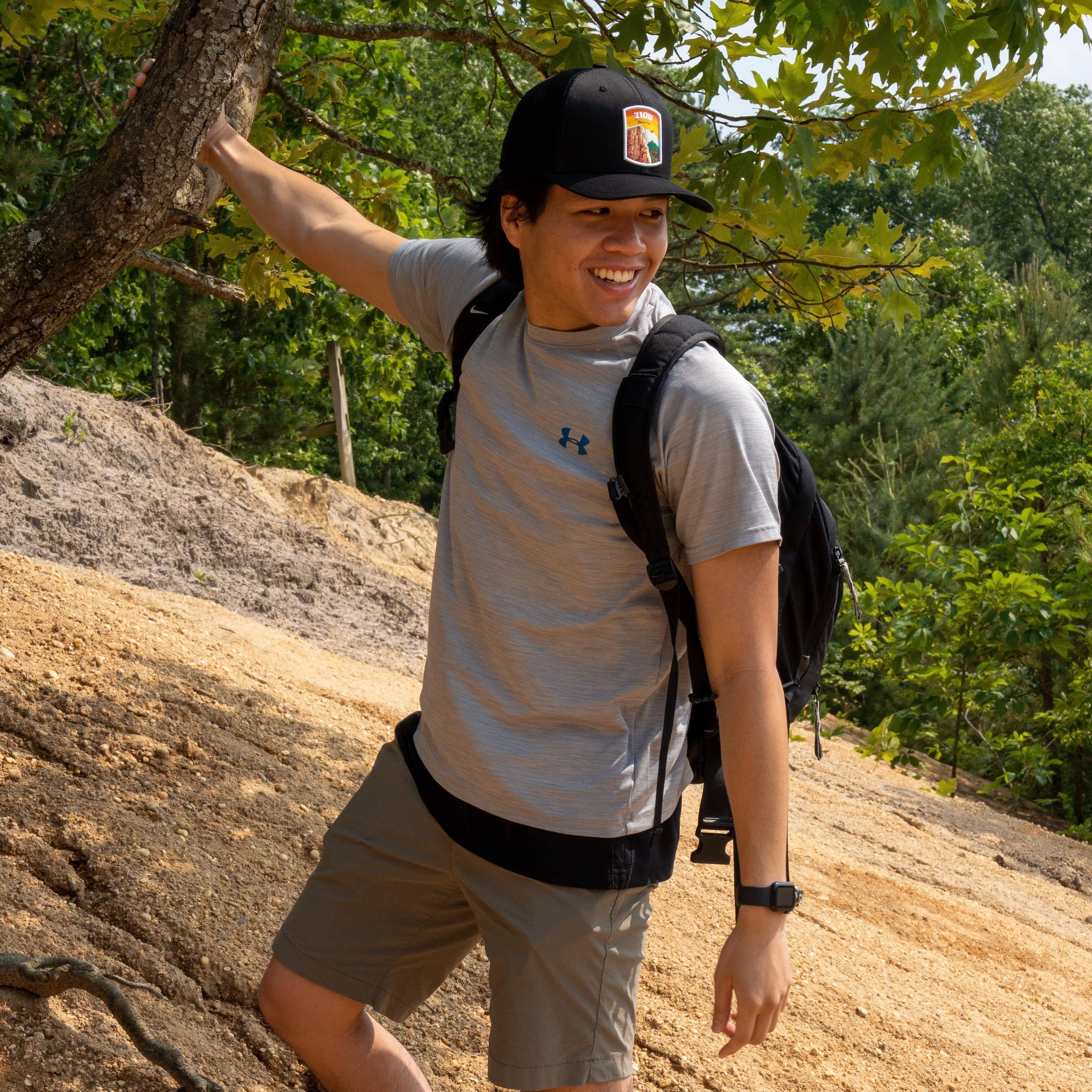 Nebiva - Wholesale Trucker Hat - Unisex - Zion Trucker Hat (Heather Grey)4