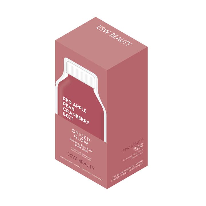 ESW Beauty - Wholesale Skincare Face Mask - Spiced Glow Raw Juice Mask Filled PDQ Display
