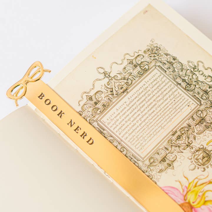 Good Juju Ink - Wholesale Bookmark - Book Nerd Glasses Letter Opener Bookmark2