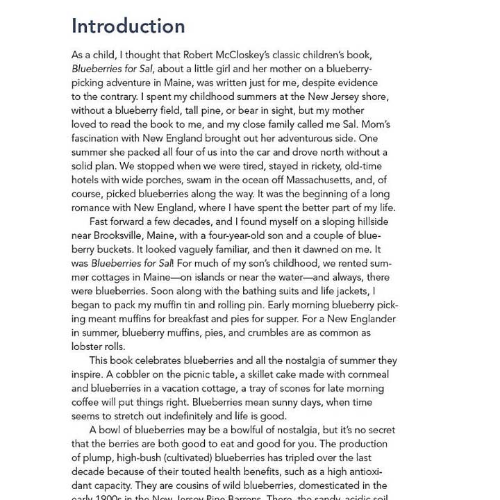 National Book Network - Wholesale Cookbook - Blueberry Cookbook