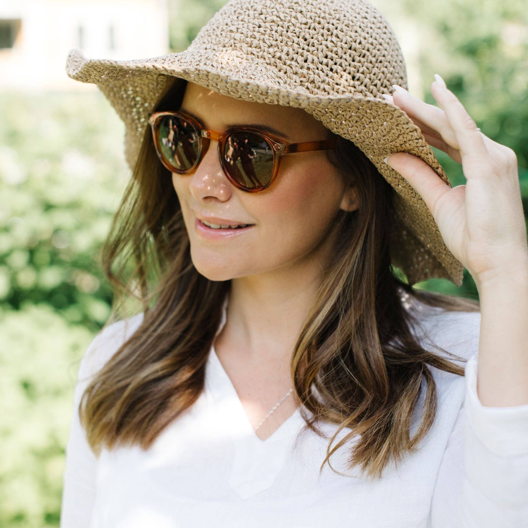 NATURAL Straw Hat for wholesale on Faire25