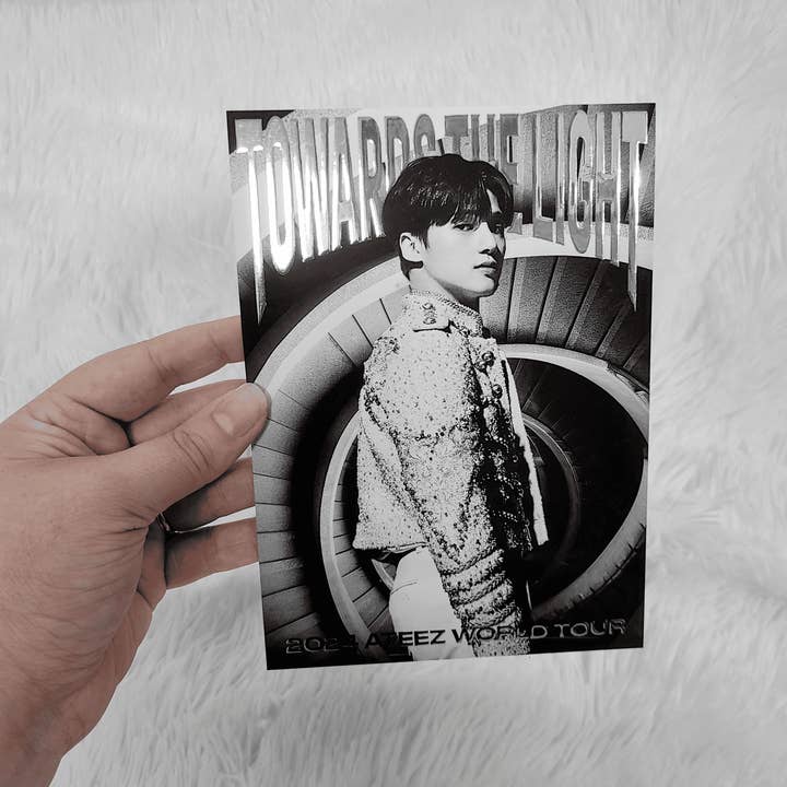 Ateez Tour Silver Foil Prints for wholesale by BeyondtheShirt