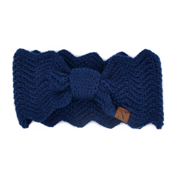Selini New York - Wholesale Fashion Headband - Women's - Women's Knotted Knit Winter Head Band