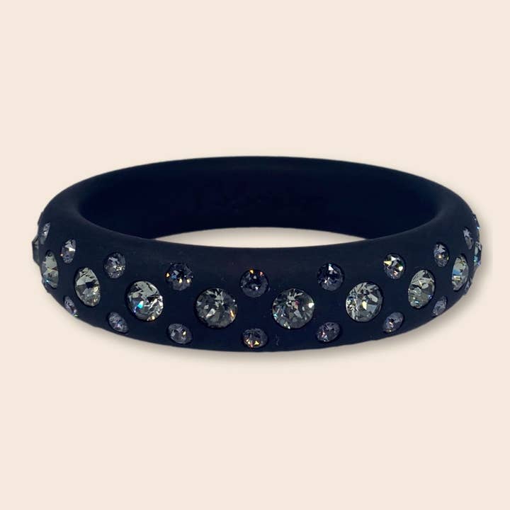 Classico Catania armbånd i sort med grå for engroshandel hos Coloristers