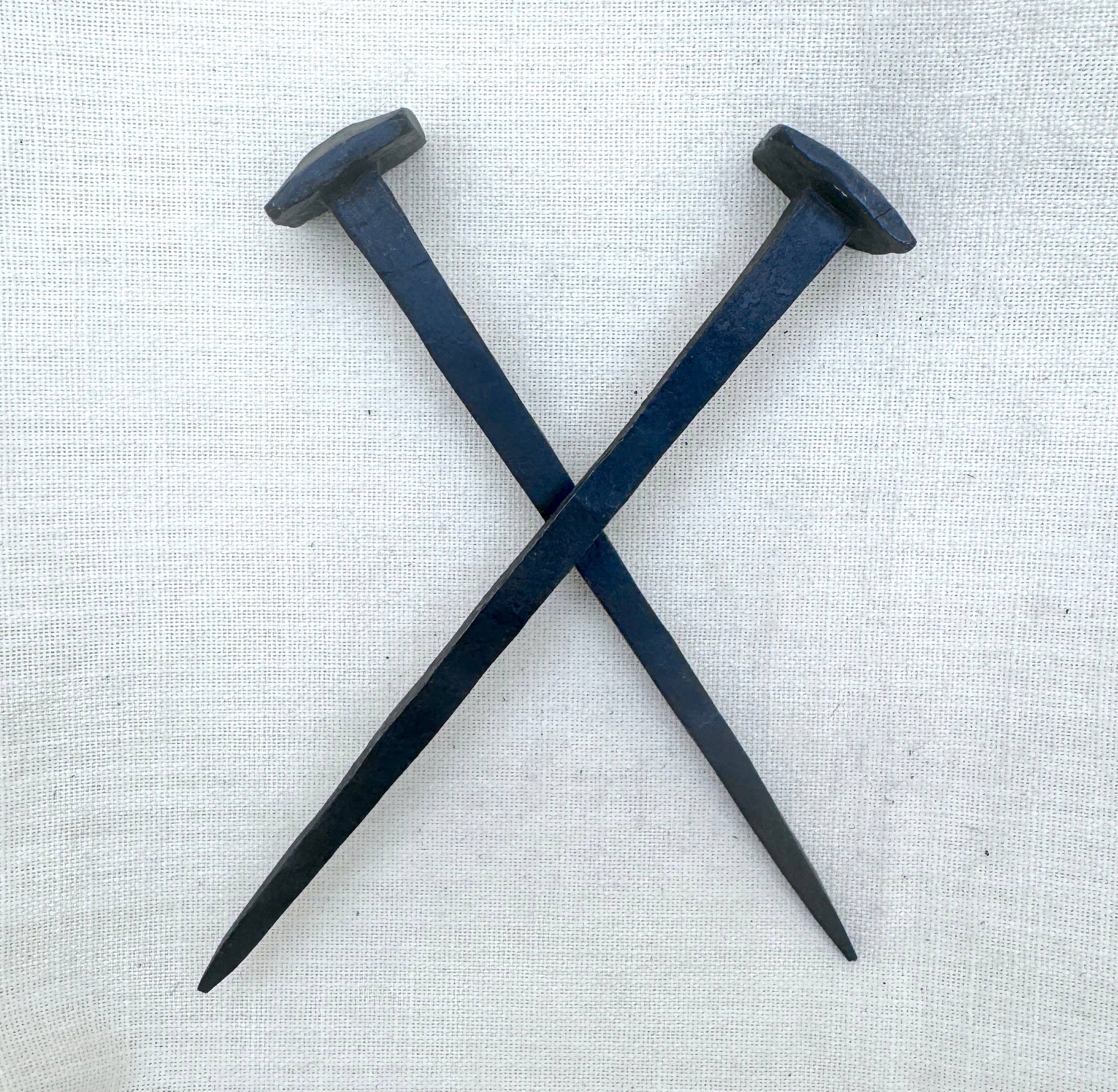 Tesoros Trading Company - Wholesale Wall Hook - Lg. Handforged Spike, India1