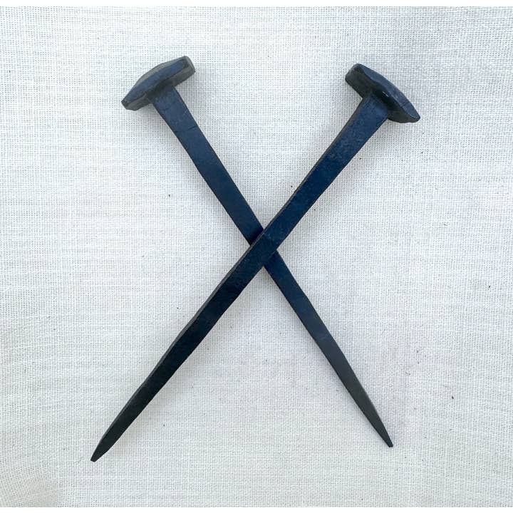 Tesoros Trading Company - Wholesale Wall Hook - Lg. Handforged Spike, India1