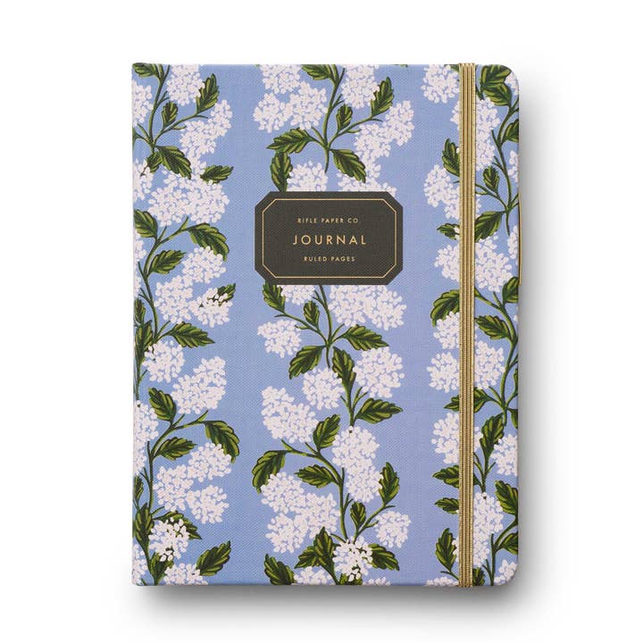 Hydrangea Journal with Pen for wholesale by Rifle Paper Co.