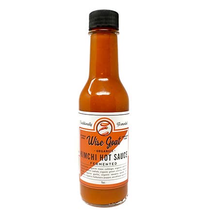 Kimchi hete saus voor wholesale door Wise Goat Organics LLC