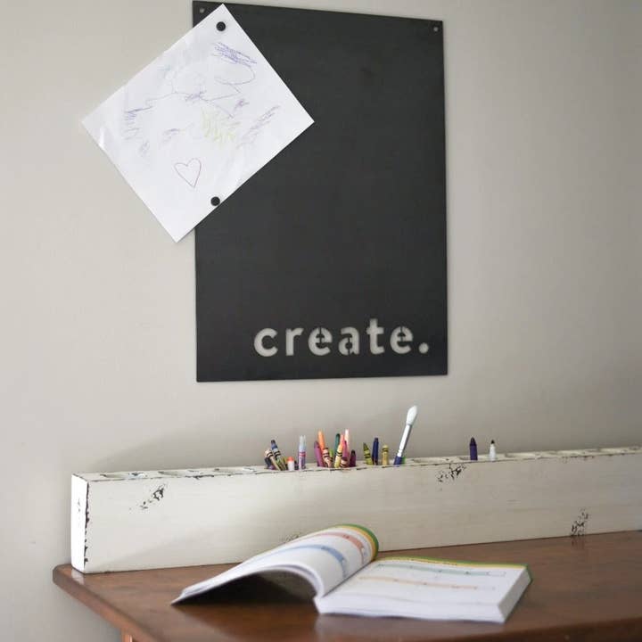 Keystone Steel Co. - Wholesale Wall Sign - Create Magnetic Board Wall Decor