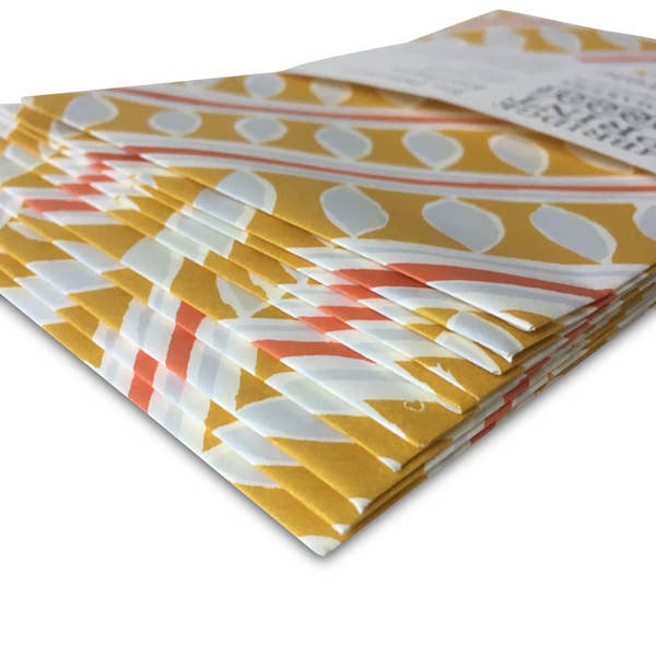 Cambridge Imprint - Wholesale Envelopes - Packet of Ten Patterned Envelopes Charleston Stripe2
