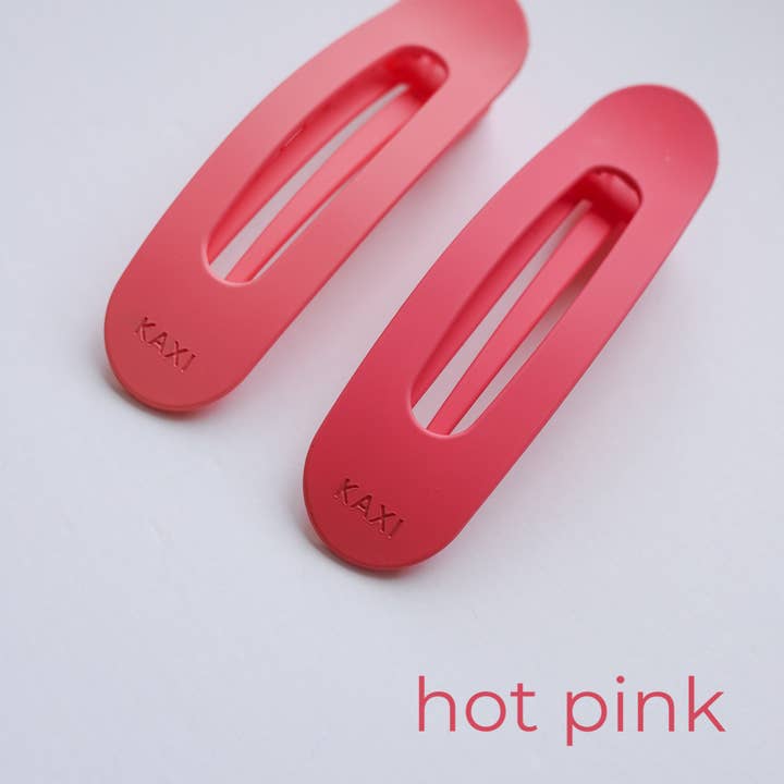 KAXI - Wholesale Hair Clip - Women's - OVERSIZED LAY DOWN CLAWS ( 33 COLORS )23