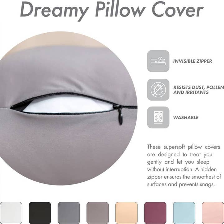 Husband Pillow – wholesale Bedding pillowcase/sham – Cover Only for Premium Microbead Bed Pillow, Large25