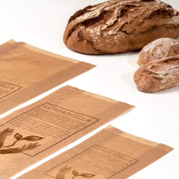 Compostella - Wholesale Food Storage Wrap/Bag - Natural paper bags - large0