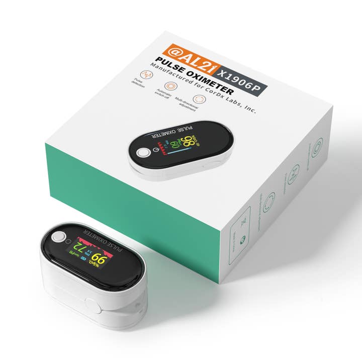 CorDx - Wholesale Meditation Supplies - AL21 Fingertip Pulse Oximeter – Blood Oxygen Saturation1