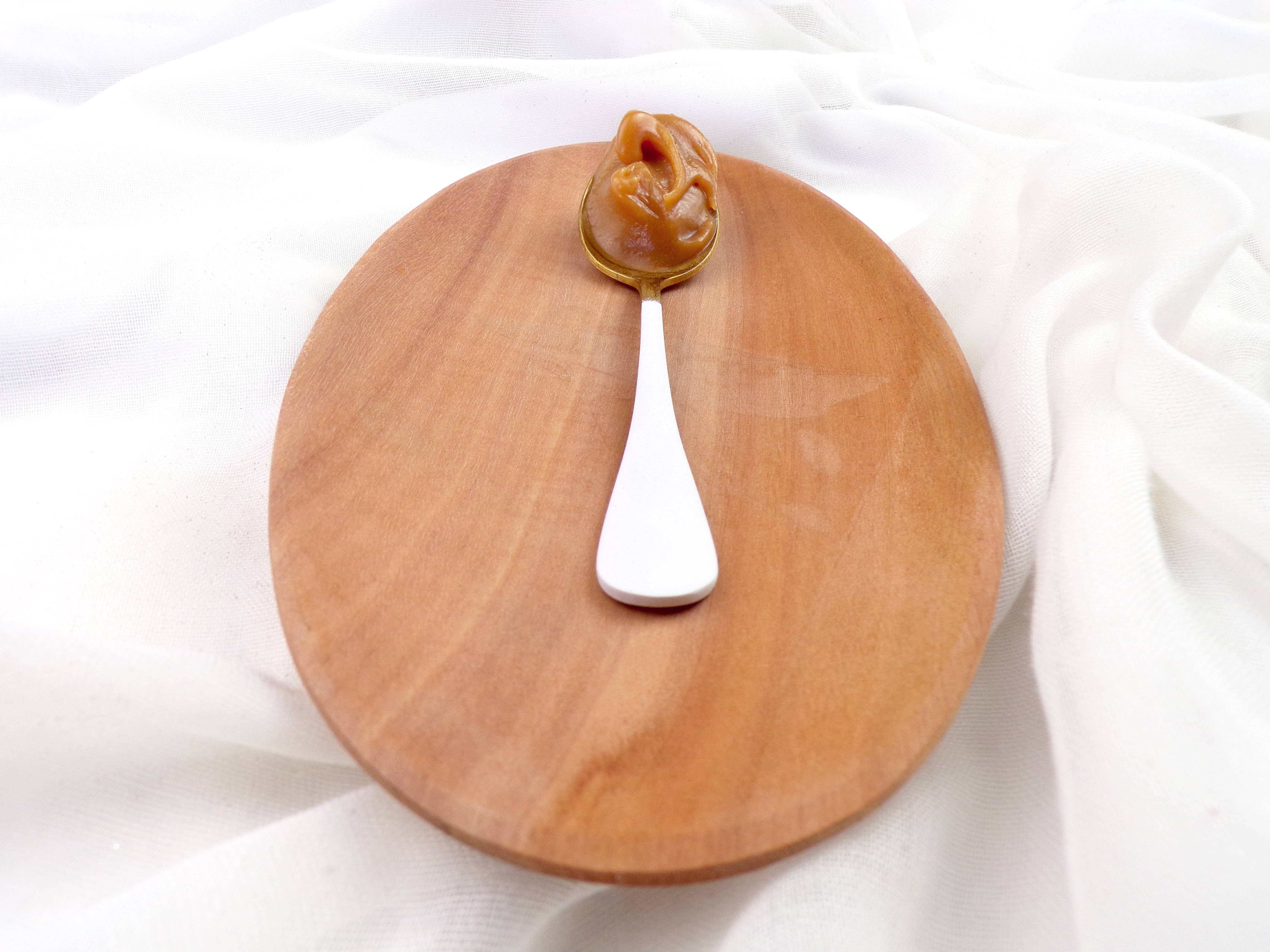 Icelab - Vente Confiture/gelée - Tartinade au caramel salé - Sauce naturelle et crémeuse4