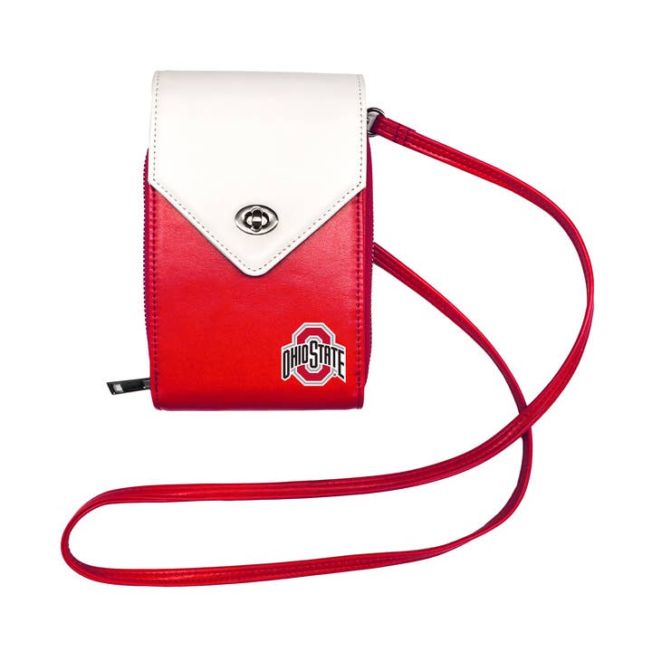 NCAA Ohio State Buckeyes Home Field Purse for wholesale by Little Earth Productions