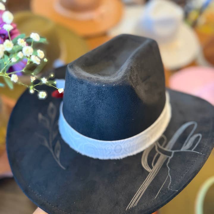 Cowboy Style Hat for wholesale by Whiskey Ranch