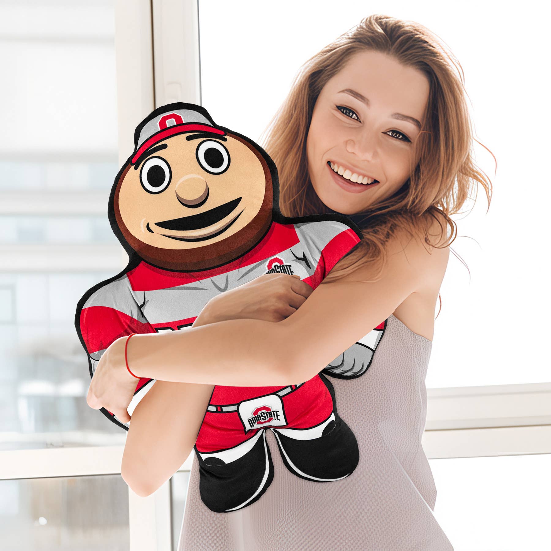 Uncanny Brands - Wholesale Stuffed/Plush Toy - Kids & Baby - Bleacher Creatures OS Buckeyes Brutus 24" Bleacher Buddy5