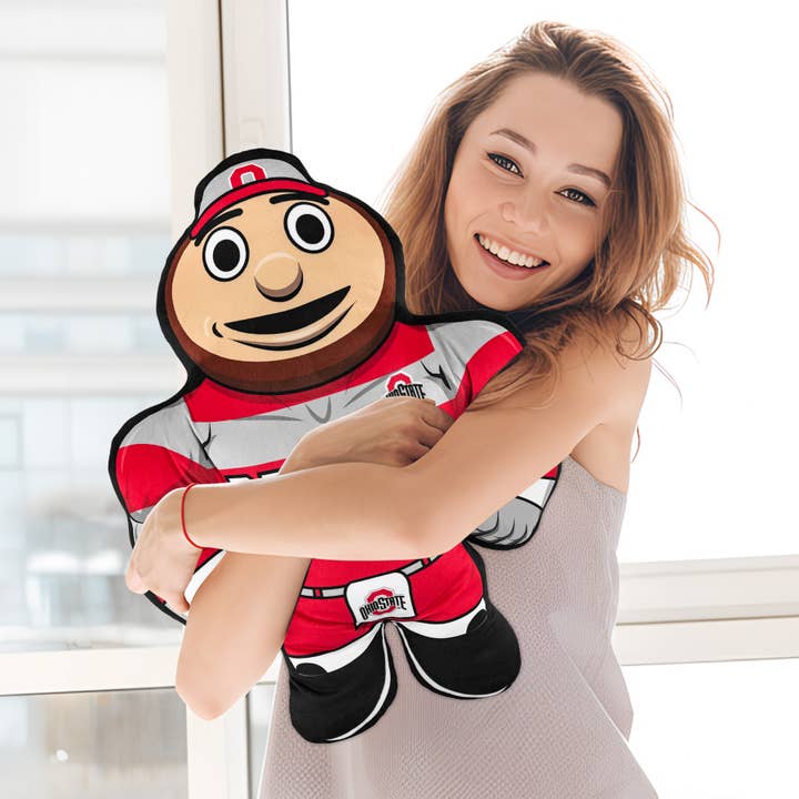 Uncanny Brands - Wholesale Stuffed/Plush Toy - Kids & Baby - Bleacher Creatures OS Buckeyes Brutus 24" Bleacher Buddy5