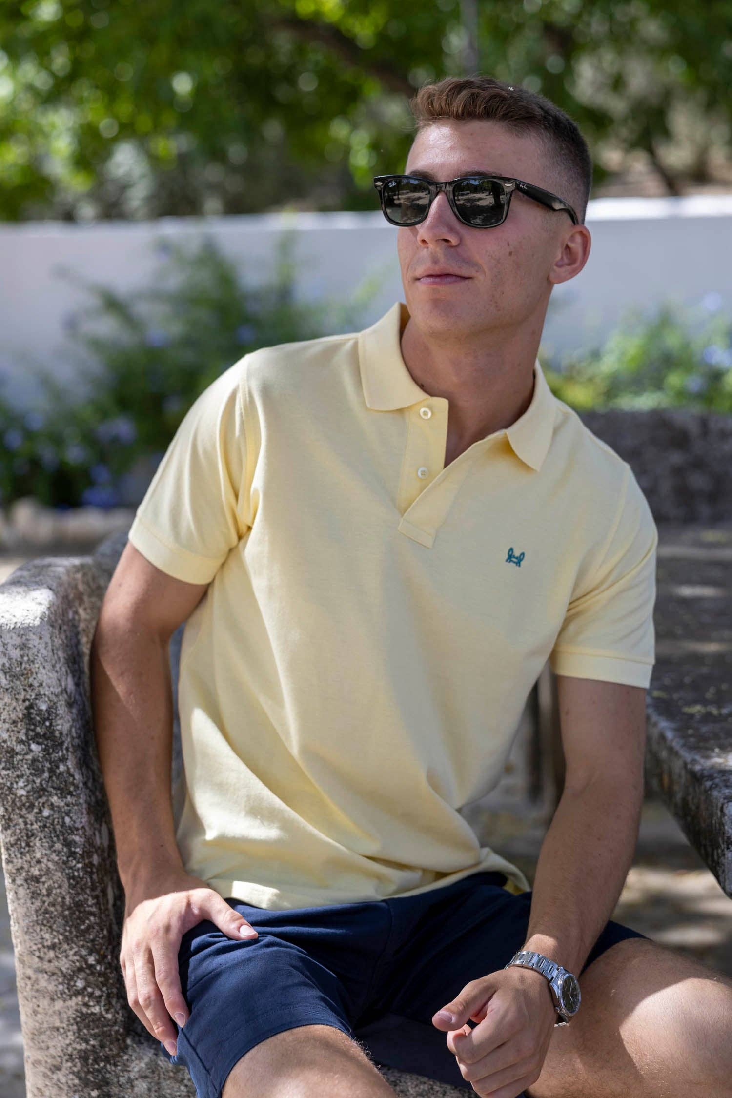 Custi Mikelo: Men's Clothing & Christmas Gifts - Wholesale Polo - Men's - Basic Vanilla Polo1