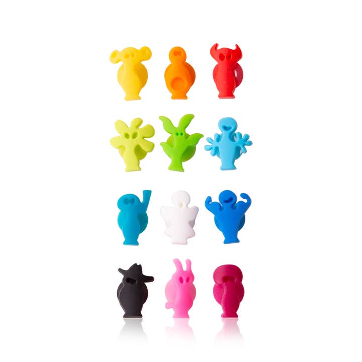 Glass Markers Party People for wholesale by Vacu Vin