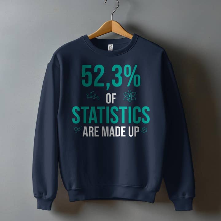 FreakyTeeFactory - Wholesale Screen Printed T-Shirt - Unisex - Unisex Statistics T-Shirt for Data Scientists, Math Geeks Tee, Funny Science Nerdy Shirt, Casual Teacher Apparel, Gift Idea5