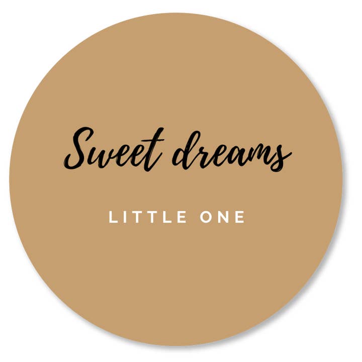 Muurcirkel Sweet dreams Camel voor wholesale door Kleine Binky