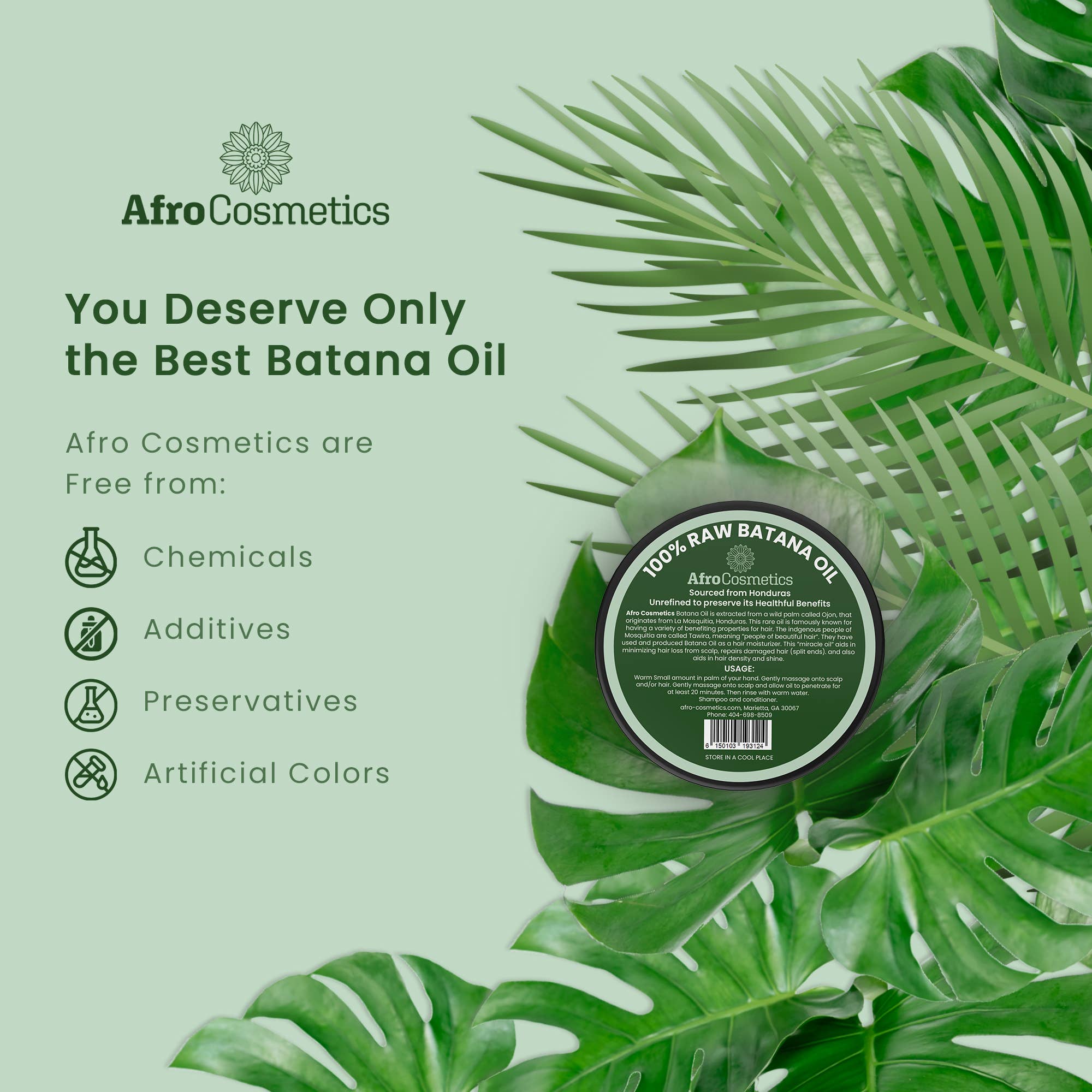 AfroCosmetics & Culture - Wholesale Hair Oil - Batana Oil4