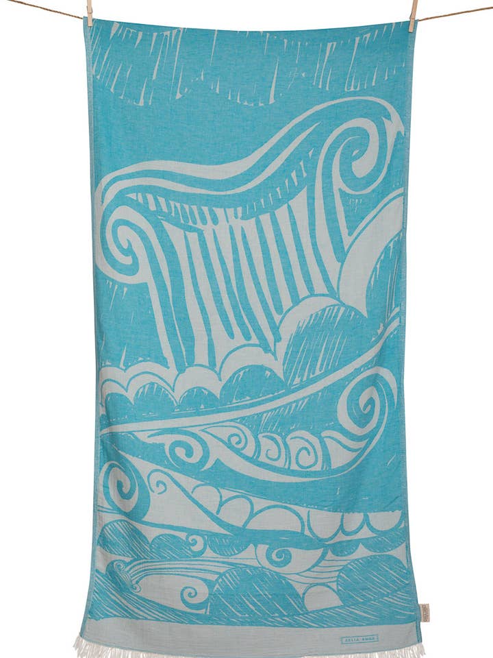 STRANDTUCH AIOLOS TÜRKIS für den Großhandel von AELIA ANNA