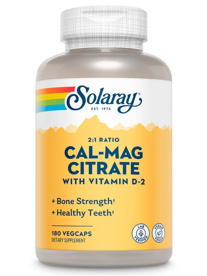 Cal-Mag Citrate w/D-2, 2:1 Ratio for wholesale by Solaray