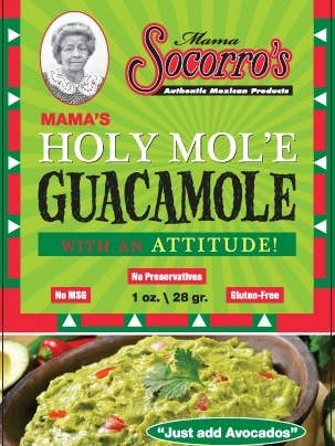 Mama Socorro's Guacamole Mix 2/12 pack for wholesale by Mama Socorro's