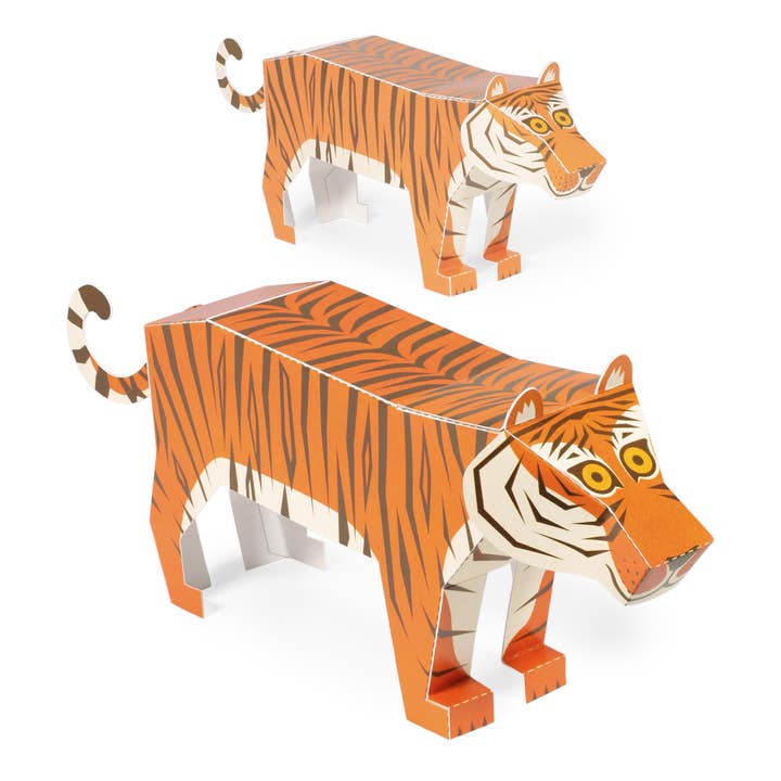 Tiger Paper Toys for wholesale by pukaca