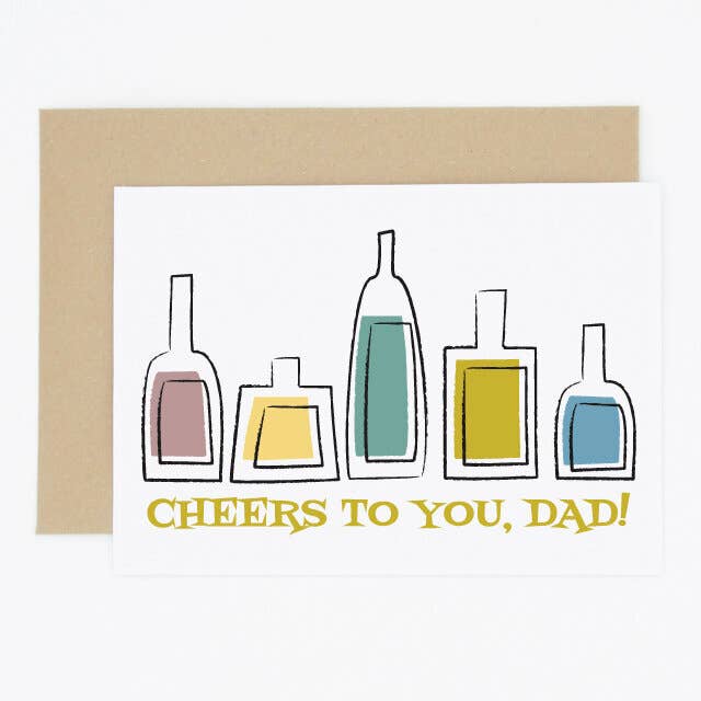 Tarjeta del Día del Padre Cheers para venta al por mayor de Madame Annie et Fils
