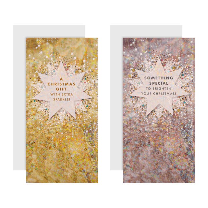 Christmas Money Wallet Pack - 4 Cards in 2 Sparkling Star and other Purchase wholesale load wallet. Free returns & net 60 terms on Faire trending on Faire.