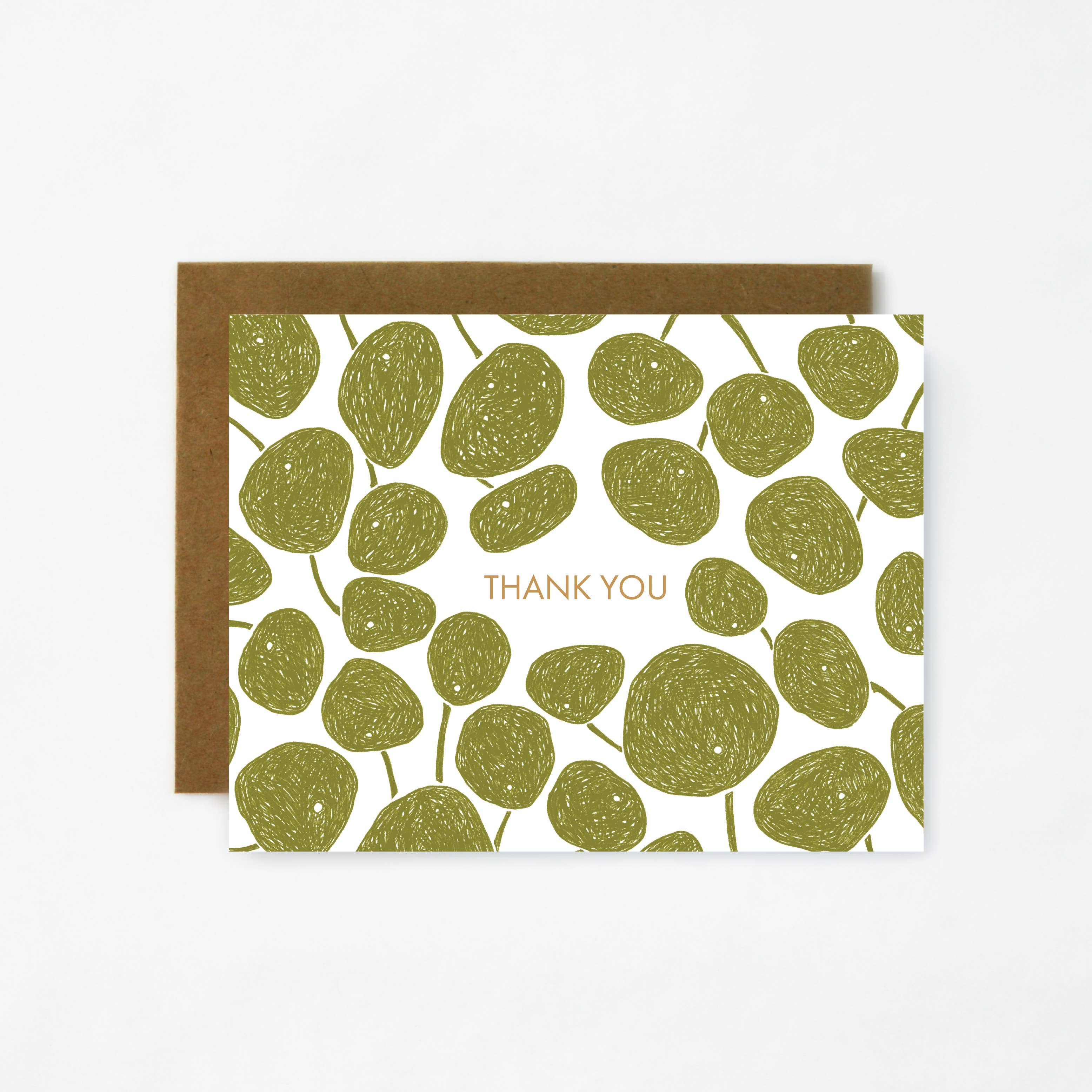 Quiet Lines Design - Vente Cartes de remerciements - Carte de vœux Pileas Thank You-Thank You