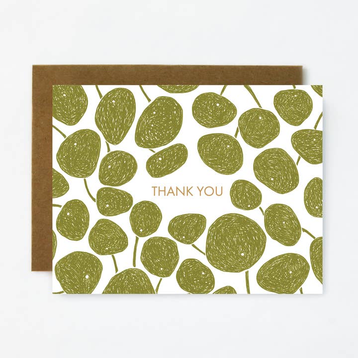 Quiet Lines Design - Vente Cartes de remerciements - Carte de vœux Pileas Thank You-Thank You0