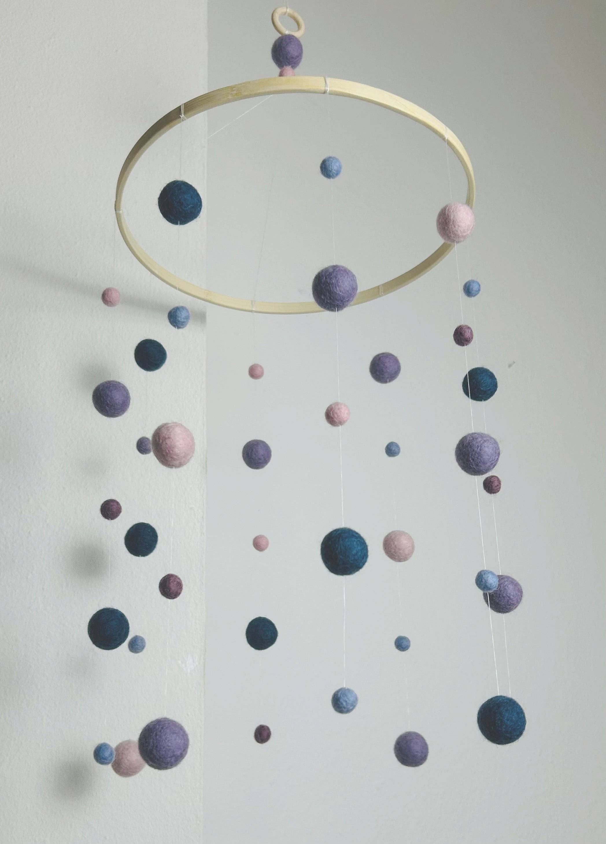SANS.design - Wholesale Baby Mobile - Baby mobile made of felt balls0