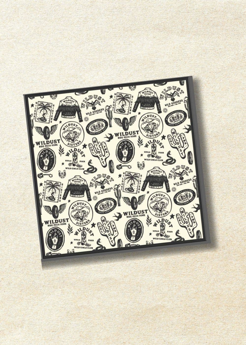 WILDUST – Engroshandel Tørklæde - Dame – MOTORCYKEL TØRKLÆDE - WILD SPIRIT GRÅ7