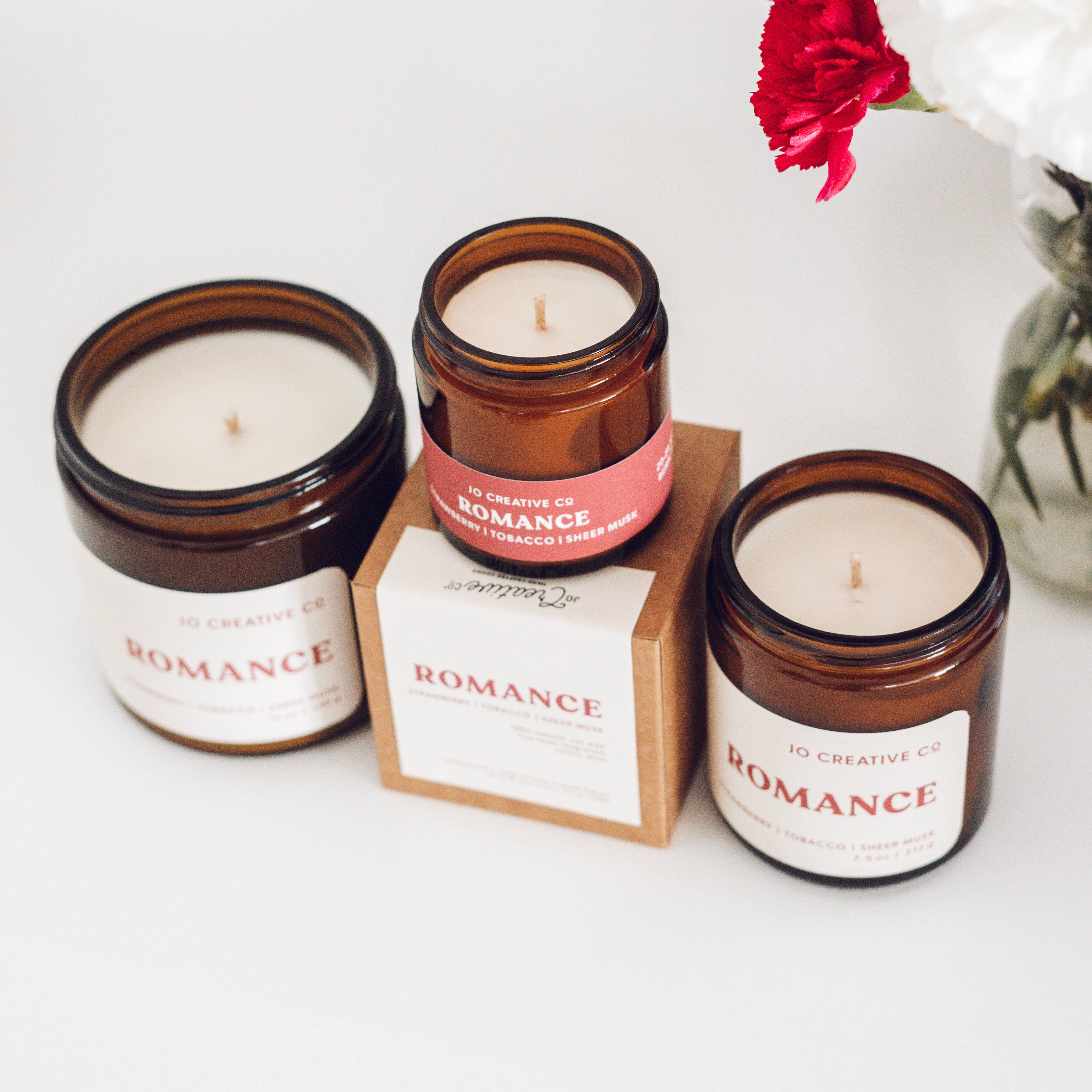 Jo Creative Co - Wholesale Tapered Candle/Candlestick - Romance Candle2