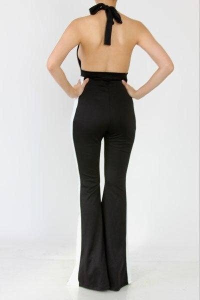 SurelyMine - Wholesale Jumpsuit - Dames - Zandloper jumpsuit met kleurblok2