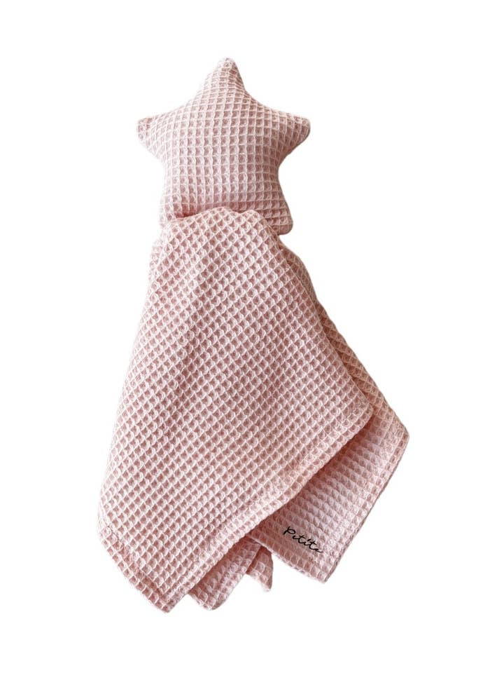 Little star cuddle cloth / blush for wholesale by PETITE EvelinaApparel
