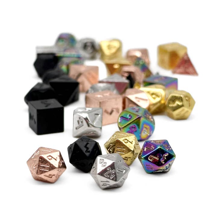 Norse Foundry - Wholesale Dice - Pixie Mini Metal Dice Sets - 5-7mm1