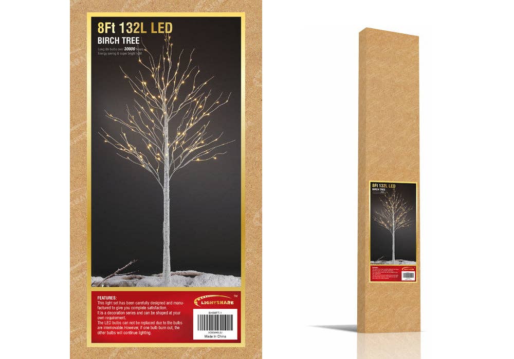 LIGHTSHARE - Wholesale Christmas Decoration - Birch Tree Lights Set for Christmas Decor, Weddings, and Gif9