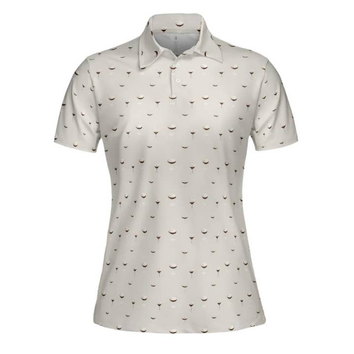 Moody on the Green LLC - Wholesale Polo - Women's - Espresso Martini Women's Polo